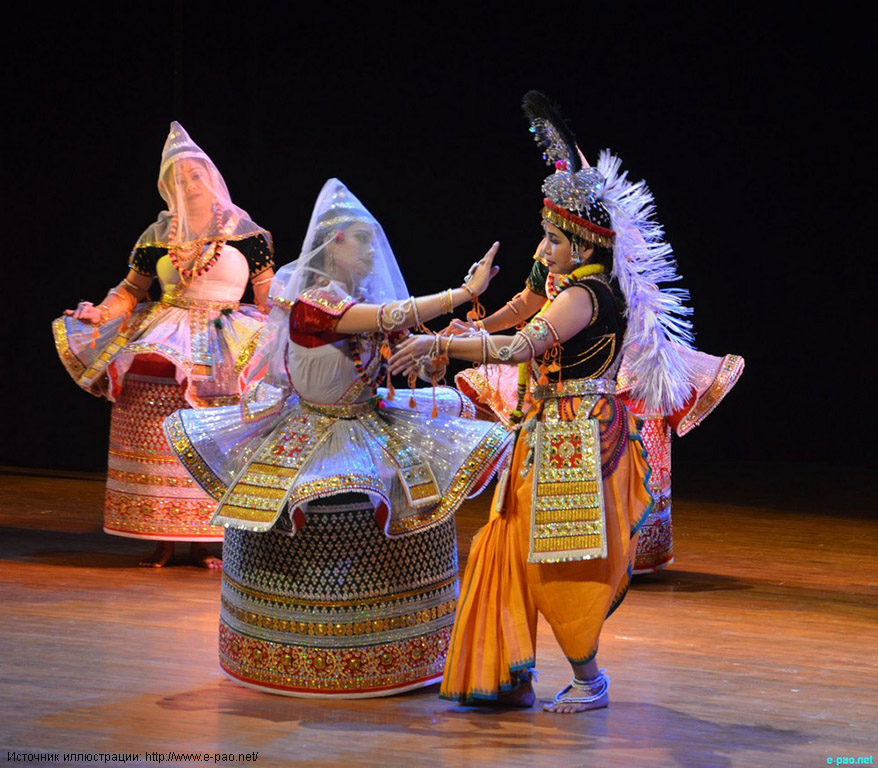 Танец Манипури