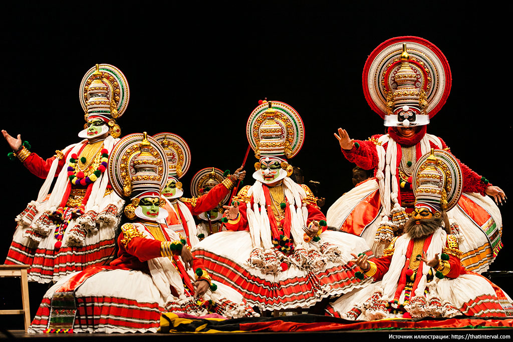 Танец Катхакали