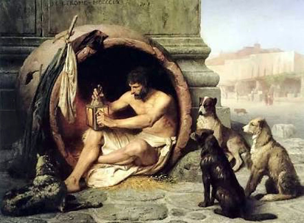 Диоген древнегреческий философ живущий в бочке