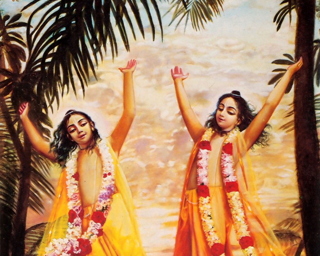 Господь Чайтанья и Господь Нитьянанда танцуют.jpg
