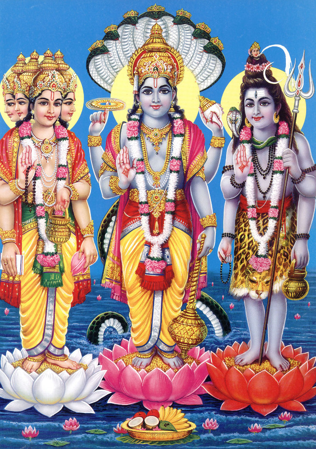 Тримурти: Вишну, Шива, Брахма