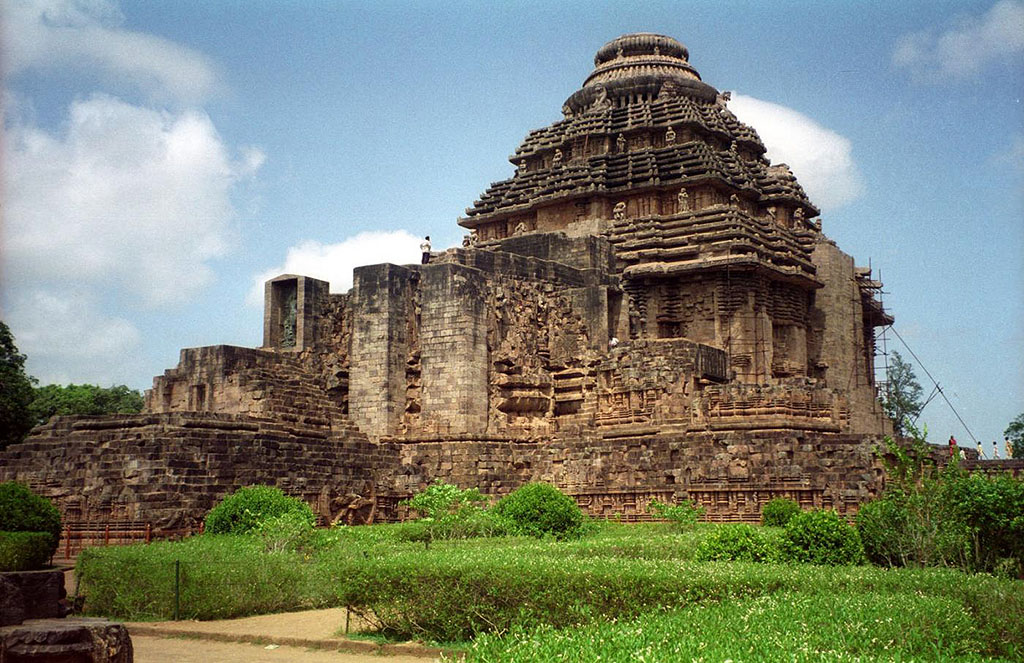 Храм бога солнца Сурьи Конарк штат Орисса Индия