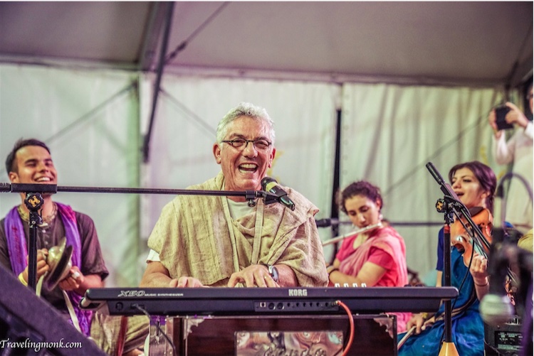 Илан Честер (Хави дас) на украинском фестивале «Бхакти-сангама»