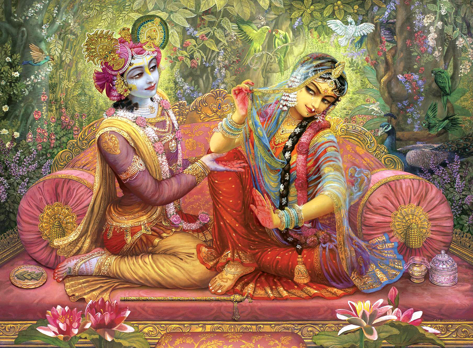 Кришна и Радхарани