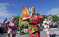 Колесница Повелителя Вселенной в столице Заполярья 