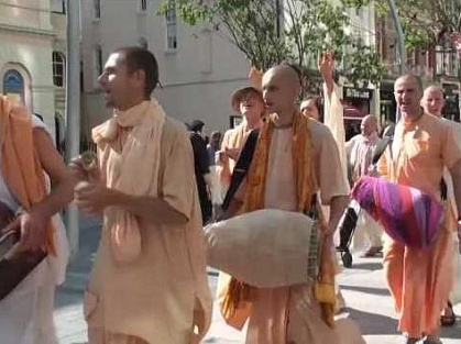 Chant Hare Krishna in UK