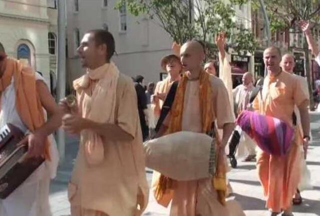 Chant Hare Krishna in UK